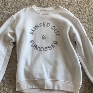 Billabong blissed out and sun kissed sweatshirt